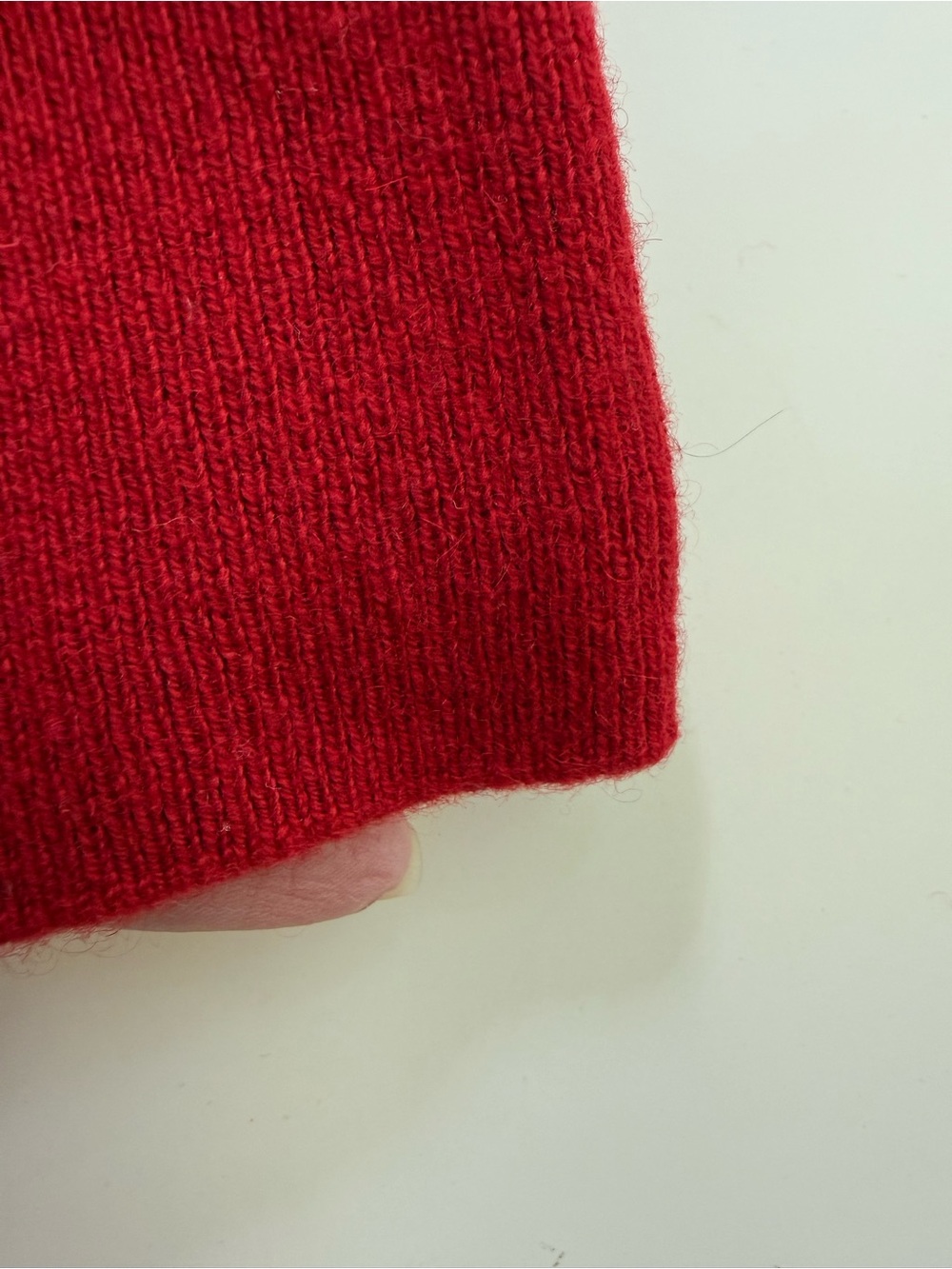Quince Red Mongolian Cashmere Crewneck Sweater Women’s MEDIUM - Picture 9 of 10